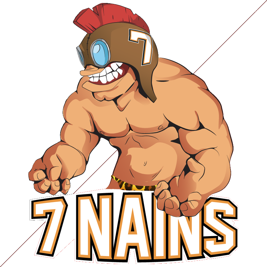 7 Nains Paintball Logo